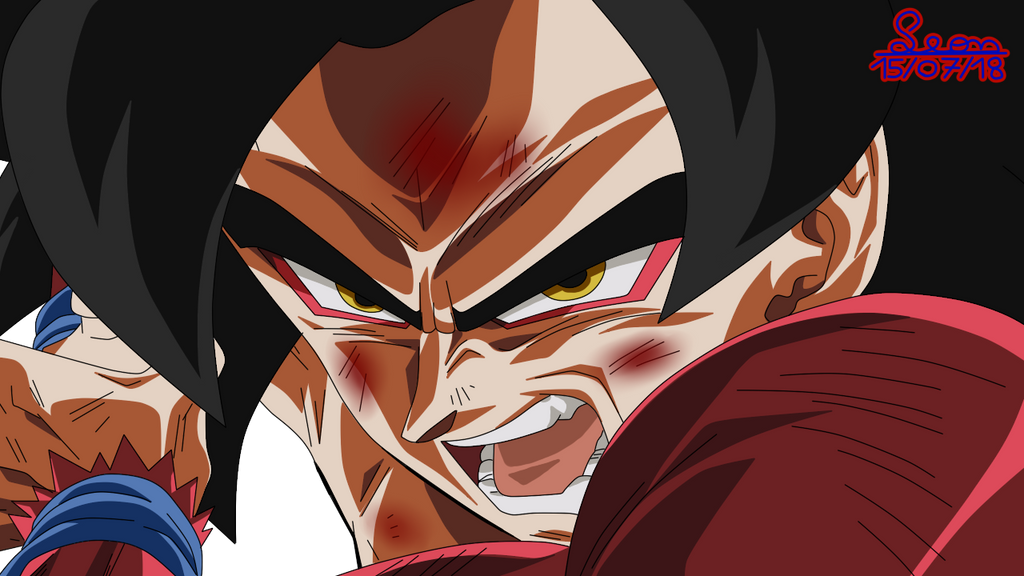 Goku Ssj4 Naotoshi Shida Style by LeonSaiyajin on DeviantArt