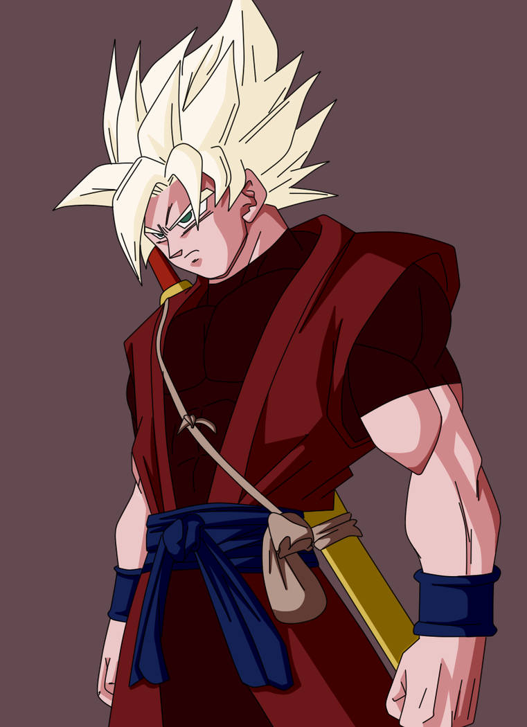 Goku Xeno Super Saiyan BY Toyotaro by LeonSaiyajin on DeviantArt