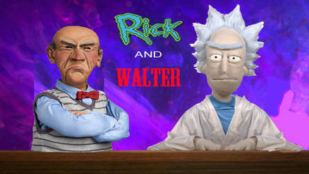 Rick And Walter Puppet show by FrogGod1