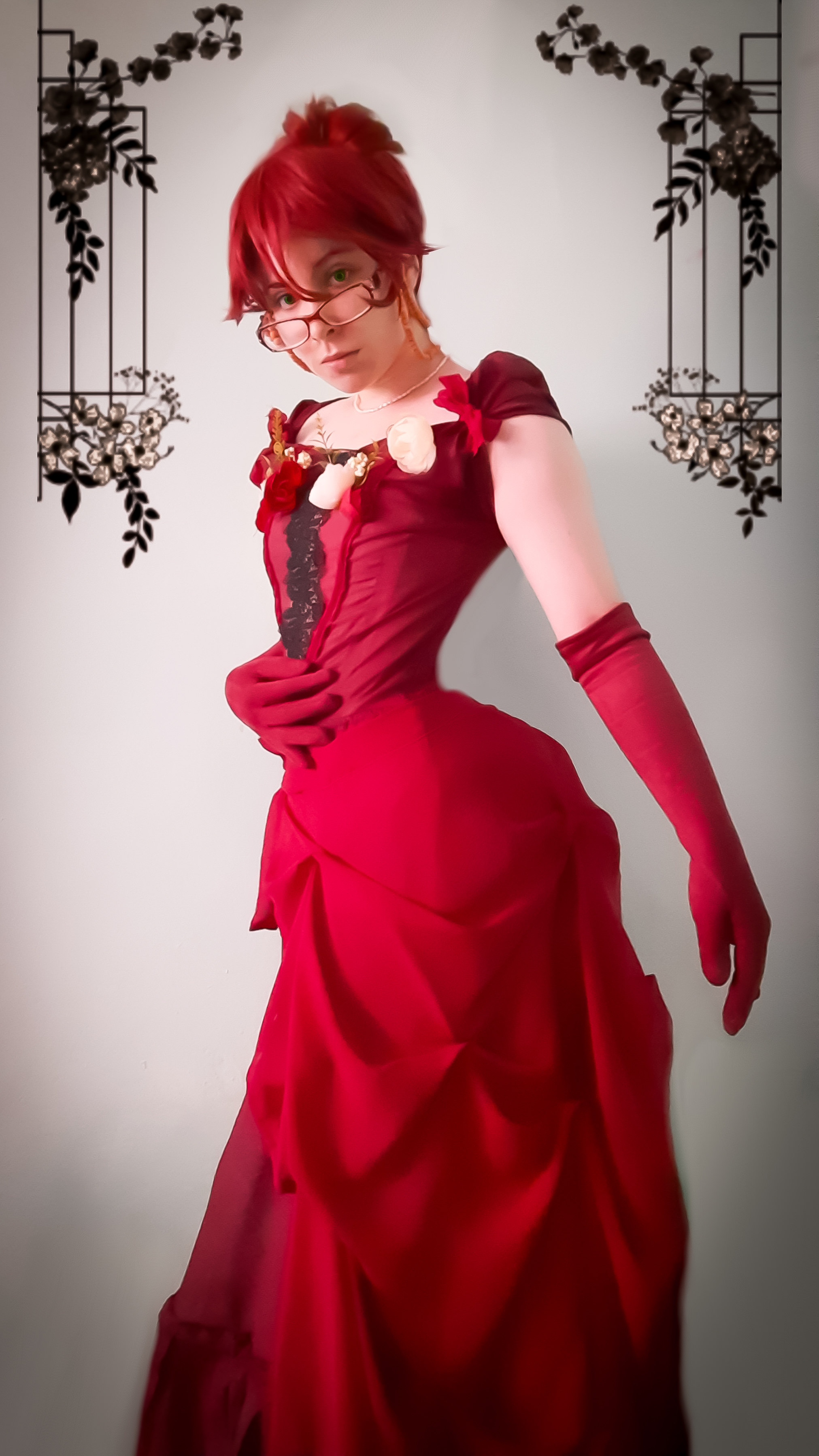 1888 Grell Sutcliff Cosplay 1 (MALE COSPLAYER)