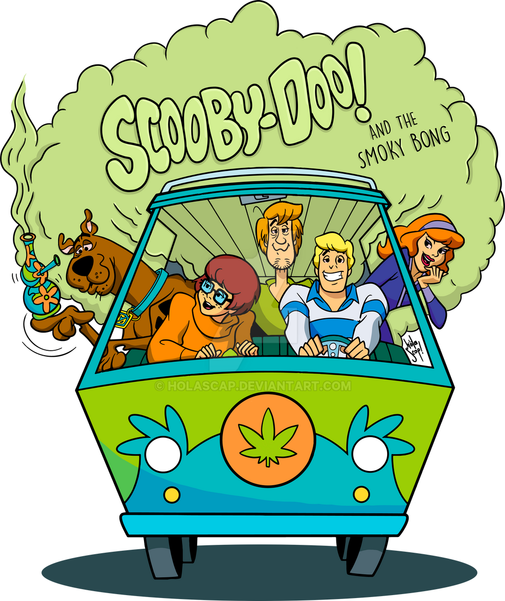 Scooby Doo and the Smoky bong by HOLASCAP on DeviantArt