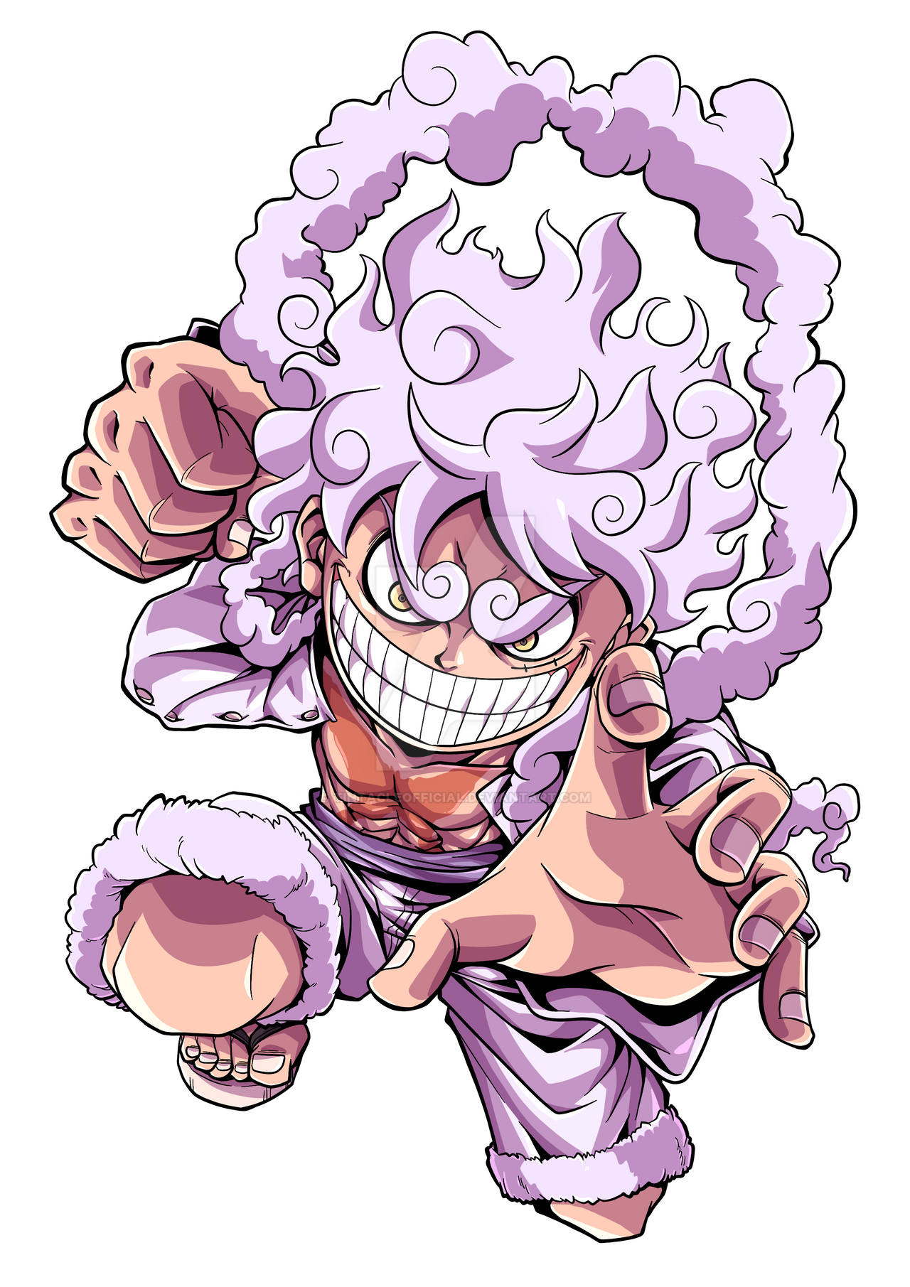 Monkey D Luffy - Nika - One Piece 1045 by caiquenadal on DeviantArt