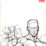 Iceman on X-Men Sketch Cover