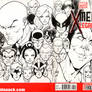 X-Men Legacy sketch cover