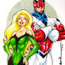 Captain Britain and Meggan