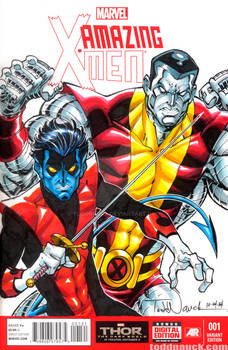 Nightcrawler and Colossus