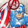 Captain America, Avengers sketch cover