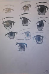 anime/manga eyes