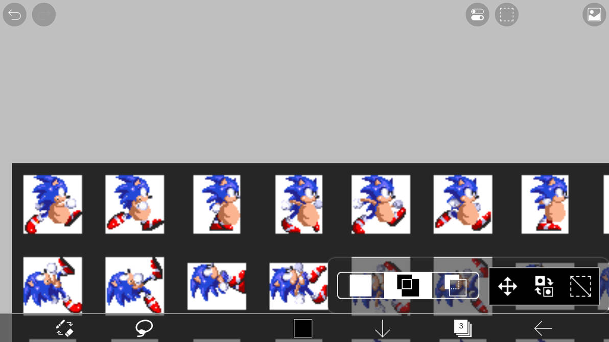 Sonic Sprite Fixes Sonic 3 A.I.R mod by Spikey-Vi on DeviantArt