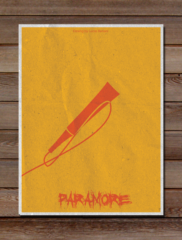Minimalist Posters: Paramore