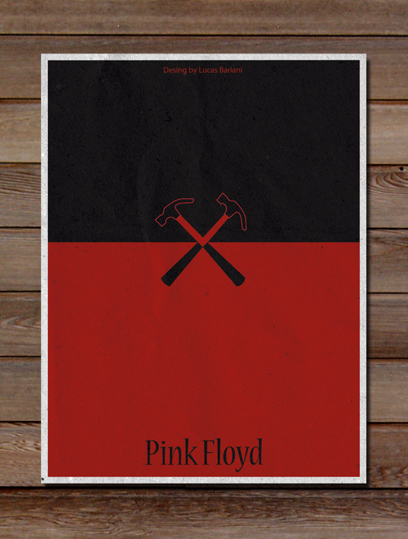 Minimalist Posters:pink floyd