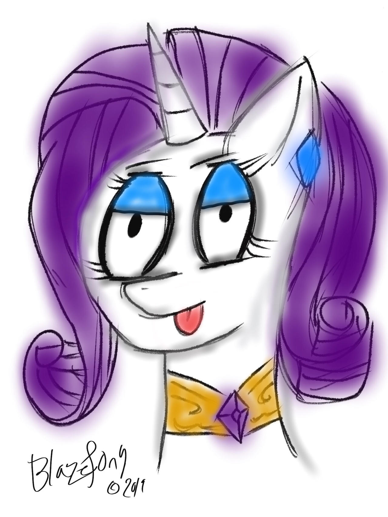 Mlp Rarity Deviantart Stressed Stressed Rarity by BlazeP0ny on DeviantArt