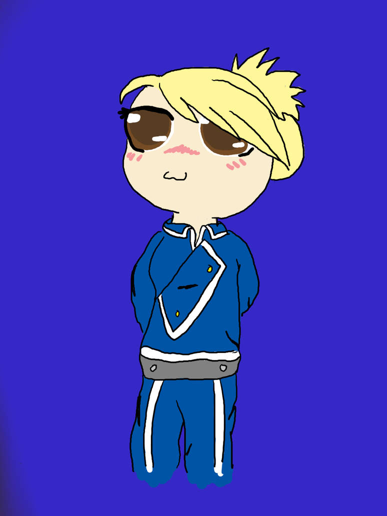 chibi lieutenant hawk-eye by nattiechan on DeviantArt