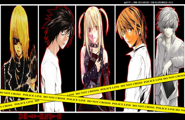 Death Note Alias death note characters by bloodymheer-xxiv on DeviantArt