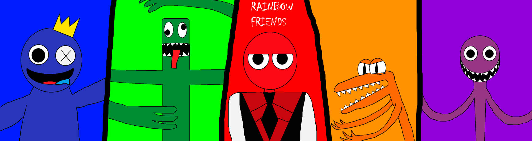 Rainbow Friends - Green by artyestman on DeviantArt