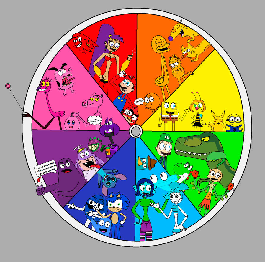 Ultimate Character Color Wheel Challenge by Yagobrozz18 on DeviantArt