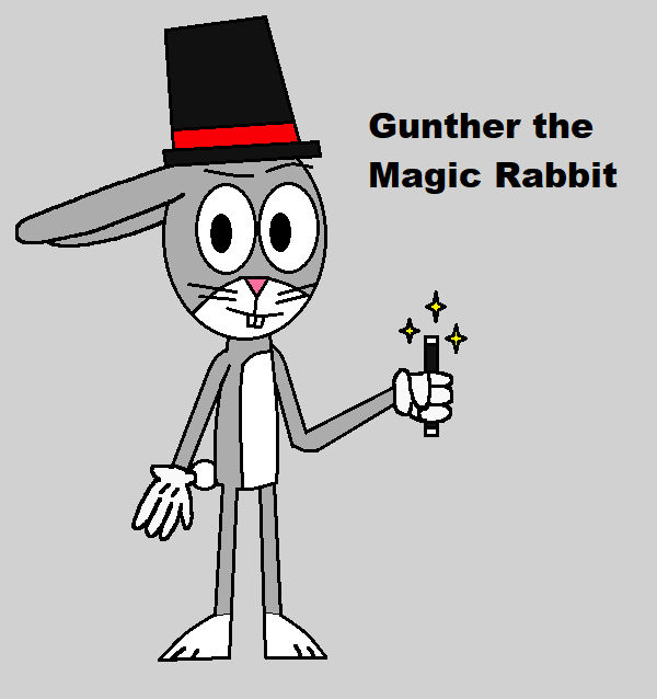 Gunther the Magic Rabbit by Yagobrozz18 on DeviantArt