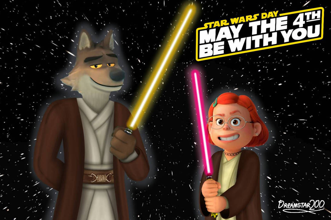 May the 4th Be With You! Padawan Rapuznel inspired by the ROTBTFD Star Wars  fanfiction by cjupsher! : r/ROTBTFD