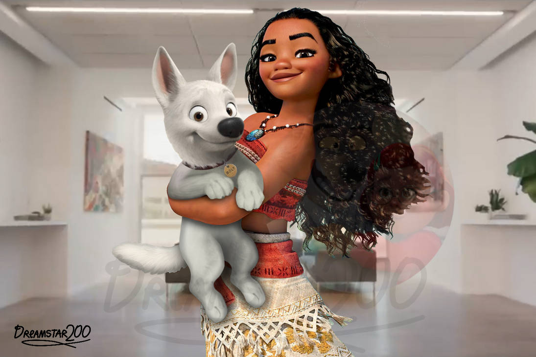 Crossover: Moana meet Bolt in WD Animation Studios by dreamstar200 on ...