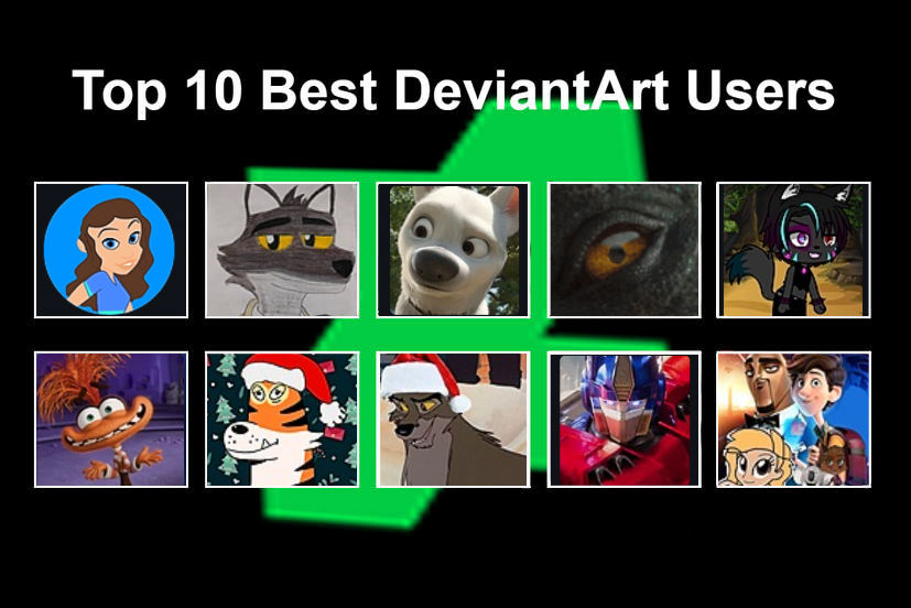1. Deviantart My top 10 Best Deviantart Users by dreamstar200 on DeviantArt
