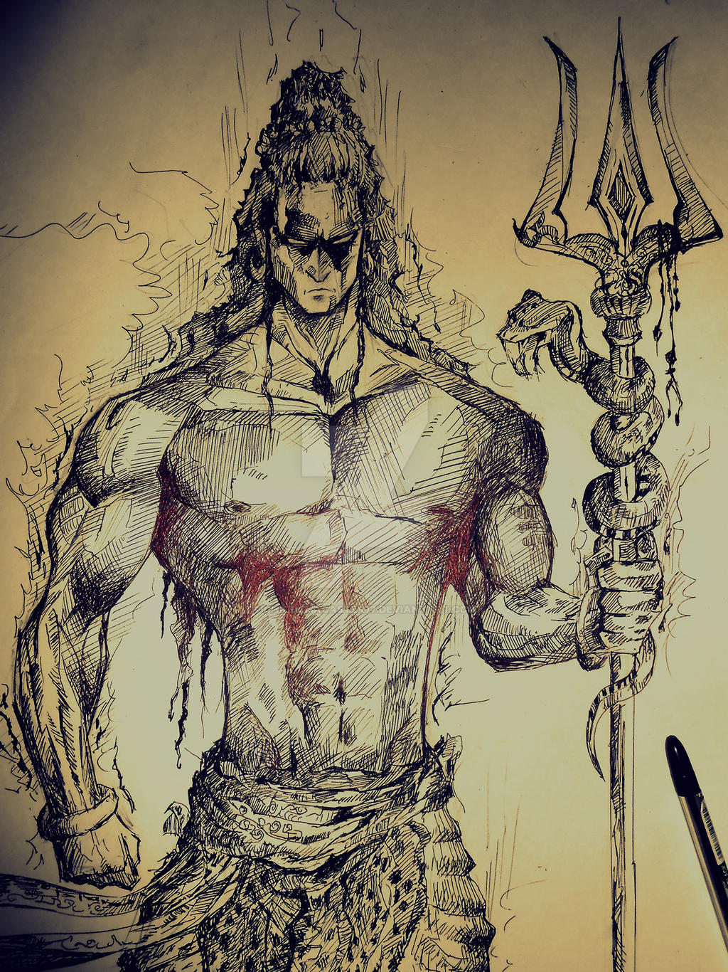 Lord Shiva by charizmacaster77 on DeviantArt