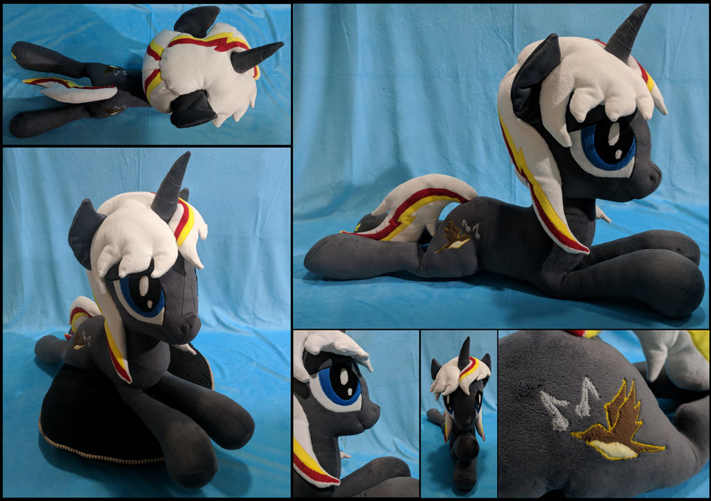 Velvet Remedy - 30 inch laying plush by WhirlwindFlux