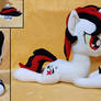 Blackjack - 17 inch laying plush