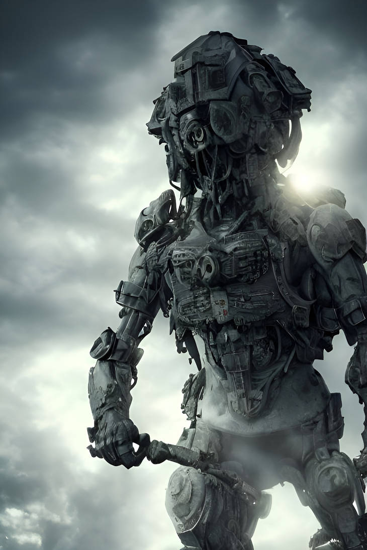 AI Apocalypse Robot by Dmanful1 on DeviantArt