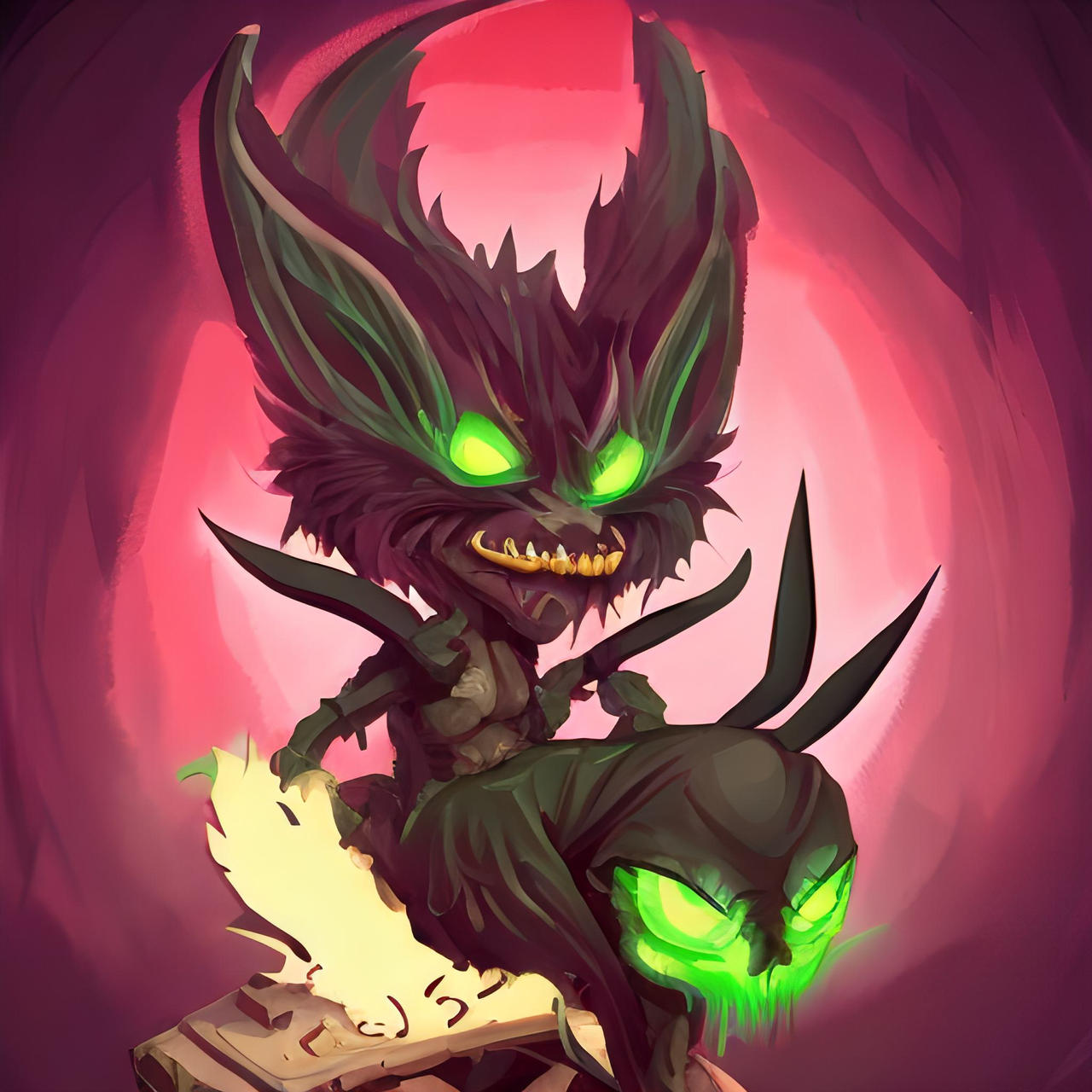 Jumpy Imp DreamUp Imp by Dmanful1 on DeviantArt