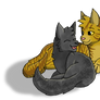 Lionblaze and Cinderheart