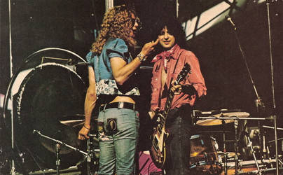 Robert Plant and Jimmy Page by hija-de-luna