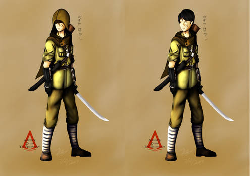 Assassin's Creed OC Concept Art- Kazuya Hayashi