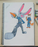 Judy and Nick - Zootopia