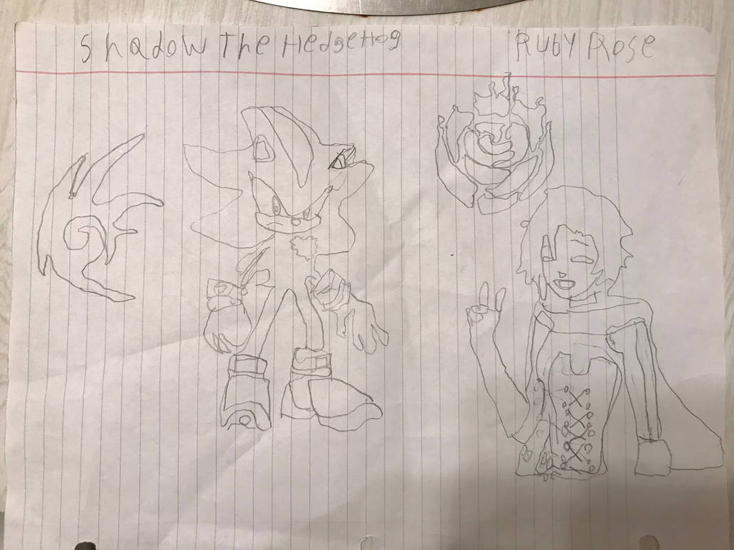 Ruby Rose And Shadow The Hedgehog by Thunderspy0712 on DeviantArt
