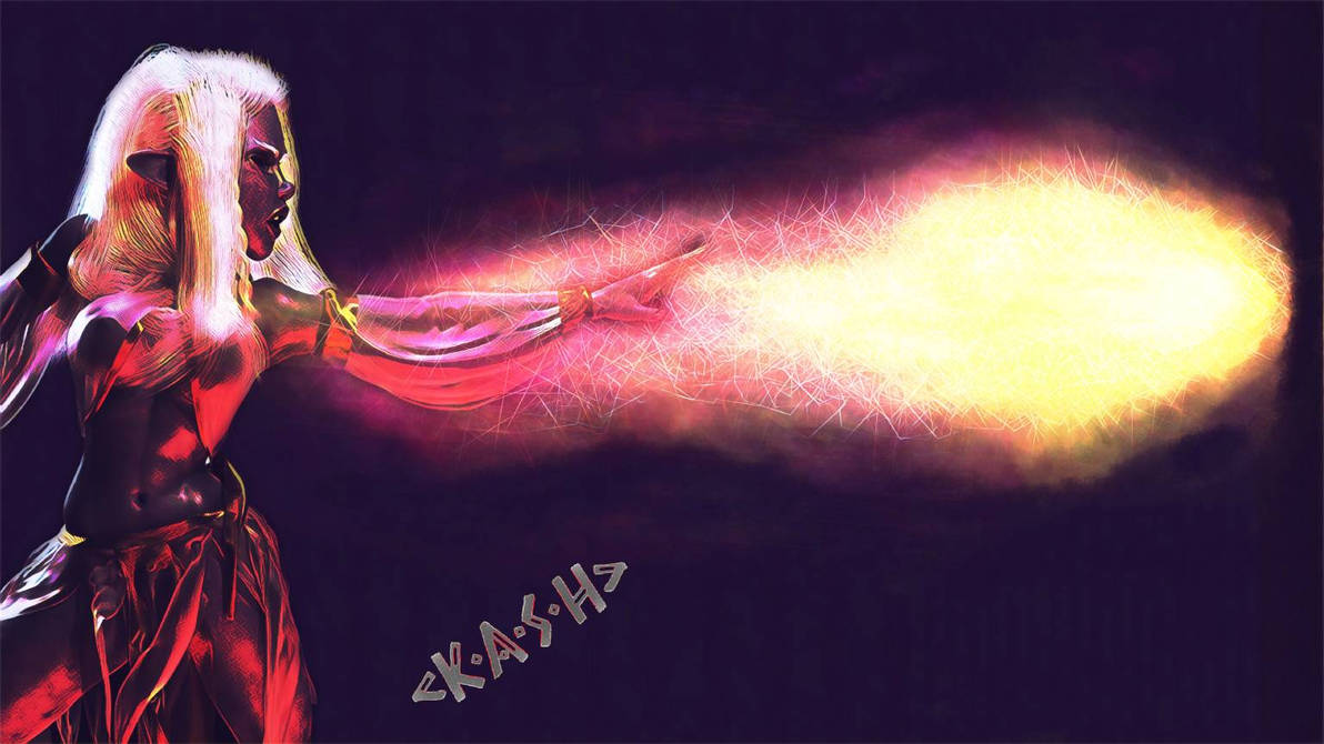 Drow Sorcery by KyleHokenson on DeviantArt