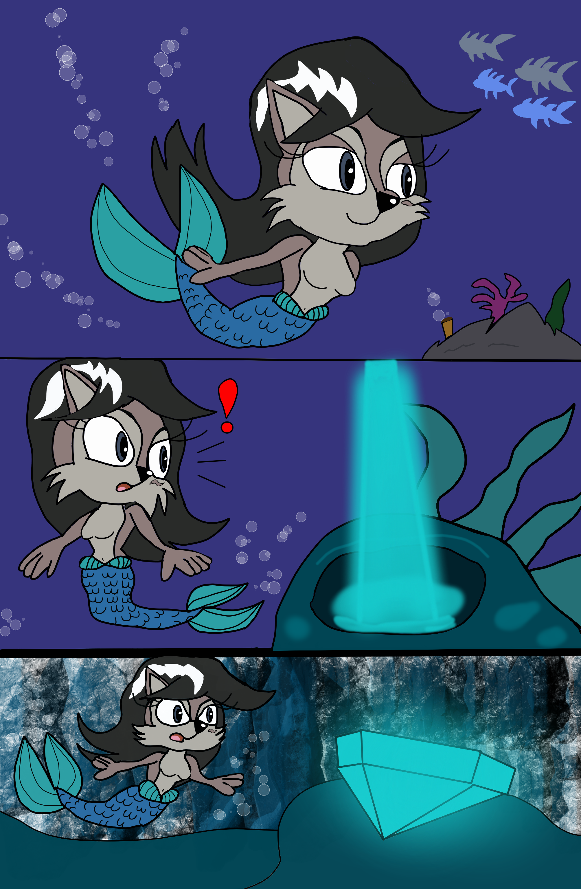 Merwolf Lupe The Merwolf's Discovery by JESmith on DeviantArt