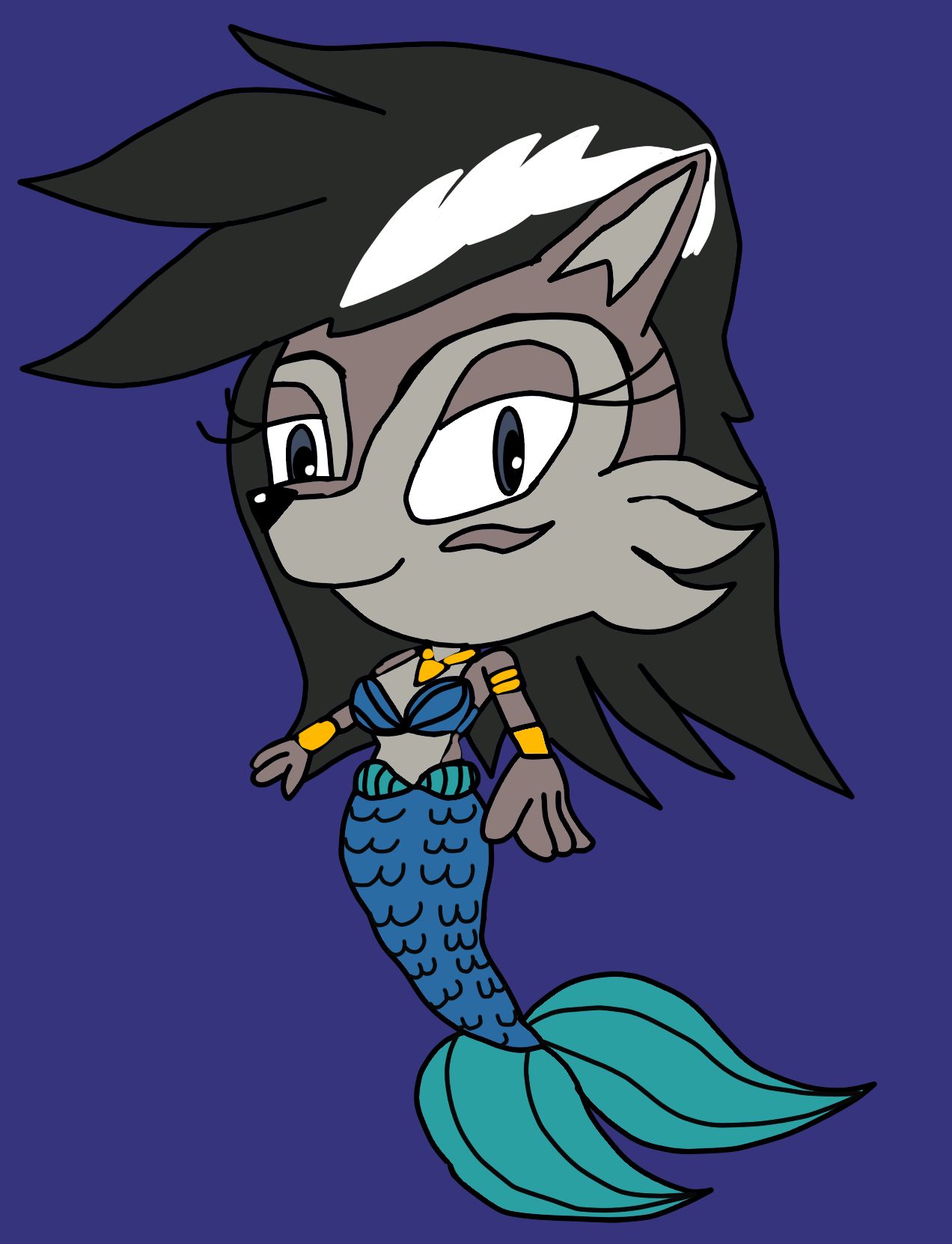 Merwolf Lupe The Merwolf (Shell Version) by JESmith on DeviantArt