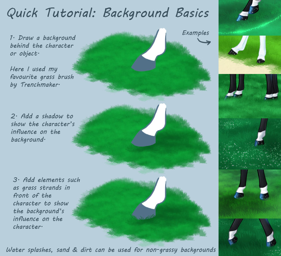 Quick Tutorial - Background Basics by Solloby on DeviantArt