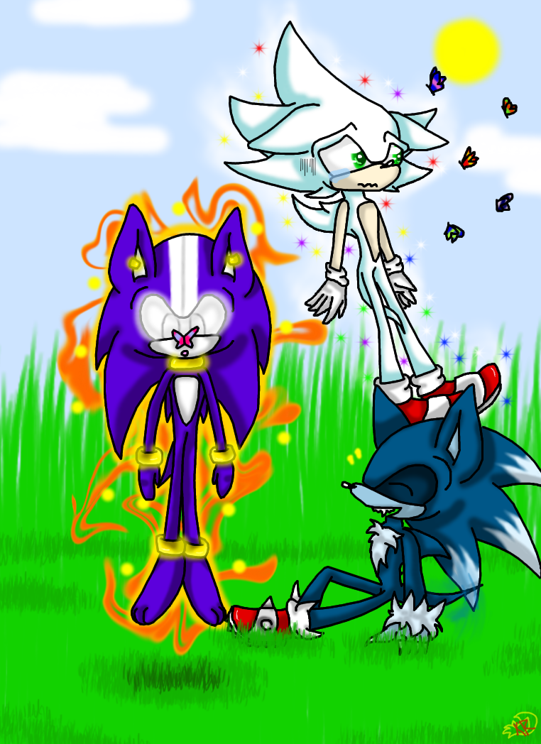 Many Forms of Sonic - Darkspine Sonic Fan Art (1981296) - Fanpop