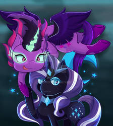 Rarilight bomb2 NightmareRarity x MidnightSparkle