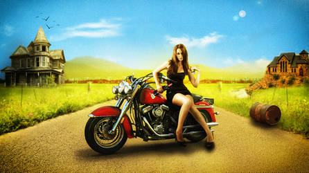 Motorcycle Girl