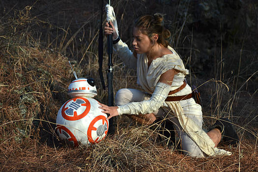 Rey and BB8 - Star Wars VII - Classified