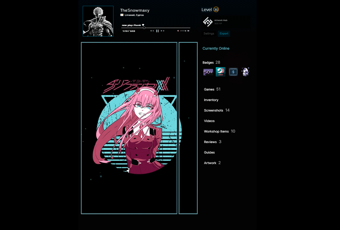 Zero Two Driver Deviantart Steam Artwork - Zero Two (Art) by TheSnowmaxy on DeviantArt