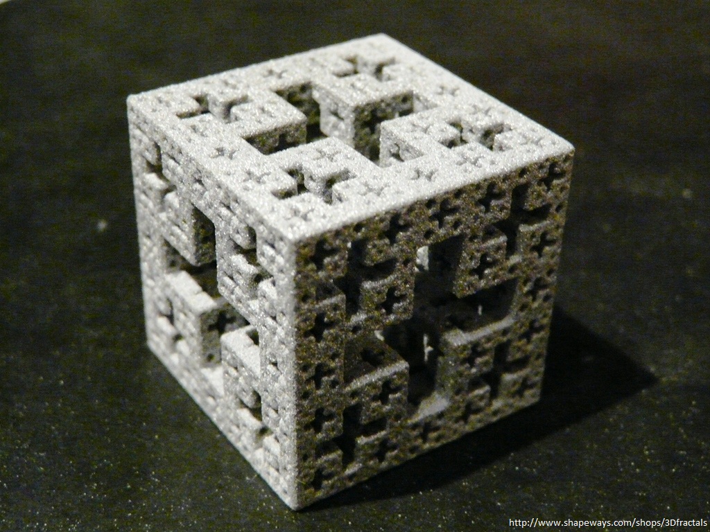 Jerusalem cube - 3D printed fractal