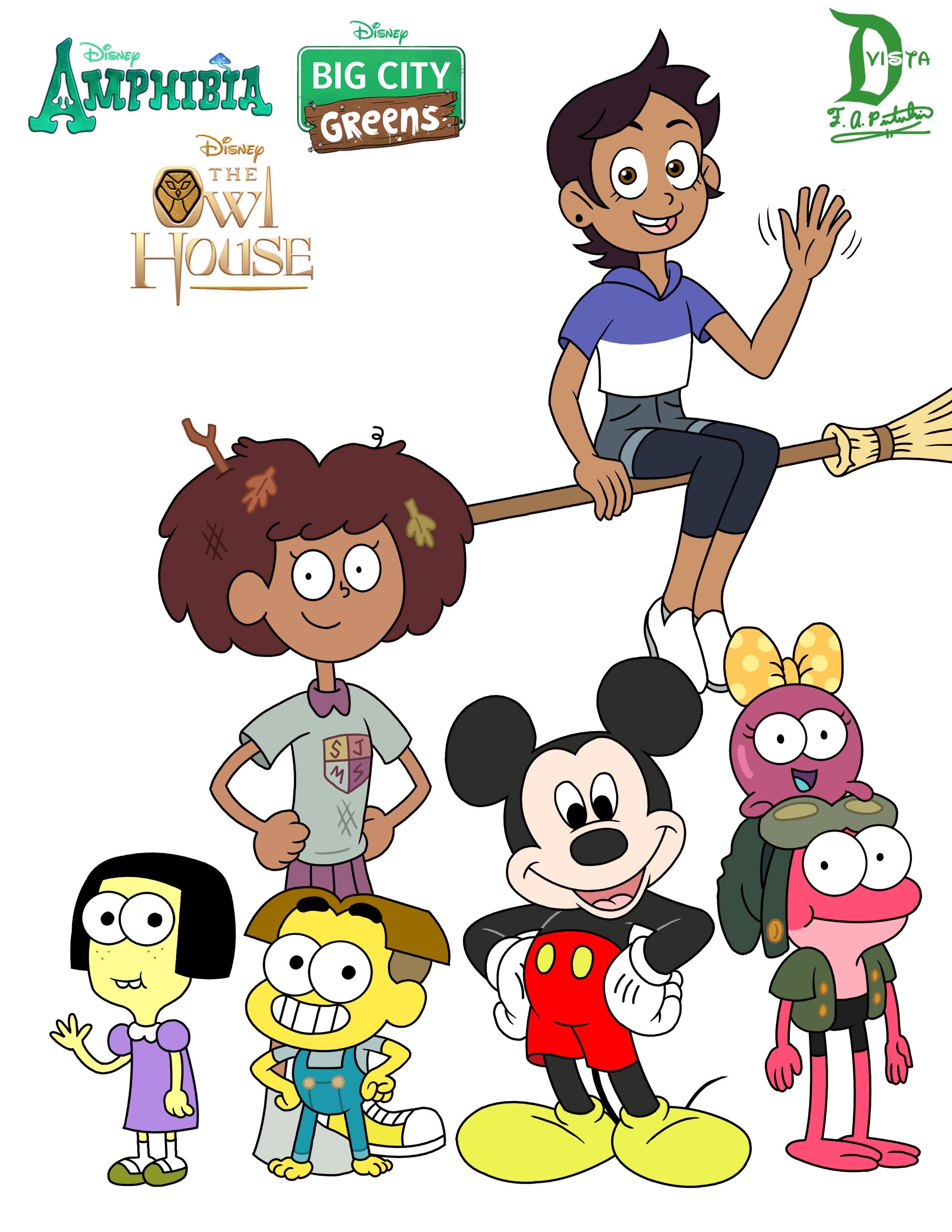 The Modern Disney Afternoon, Big City Greens, Amphibia, The Owl House