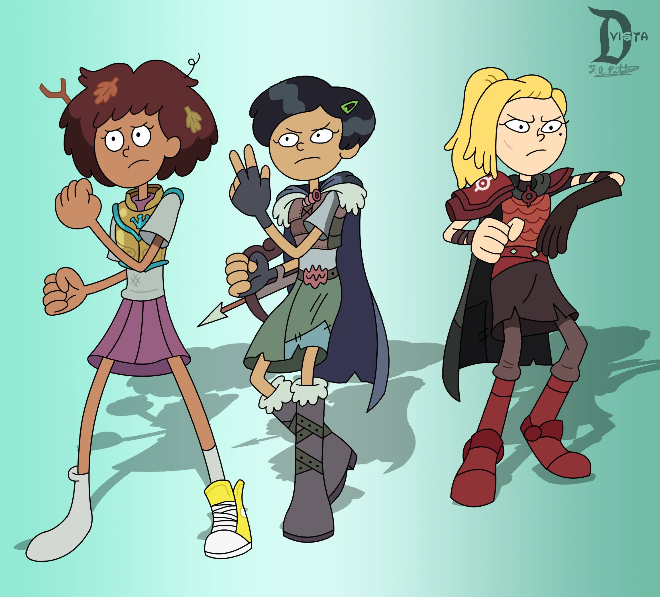 The Amphibia Trio by DisneyVista on DeviantArt