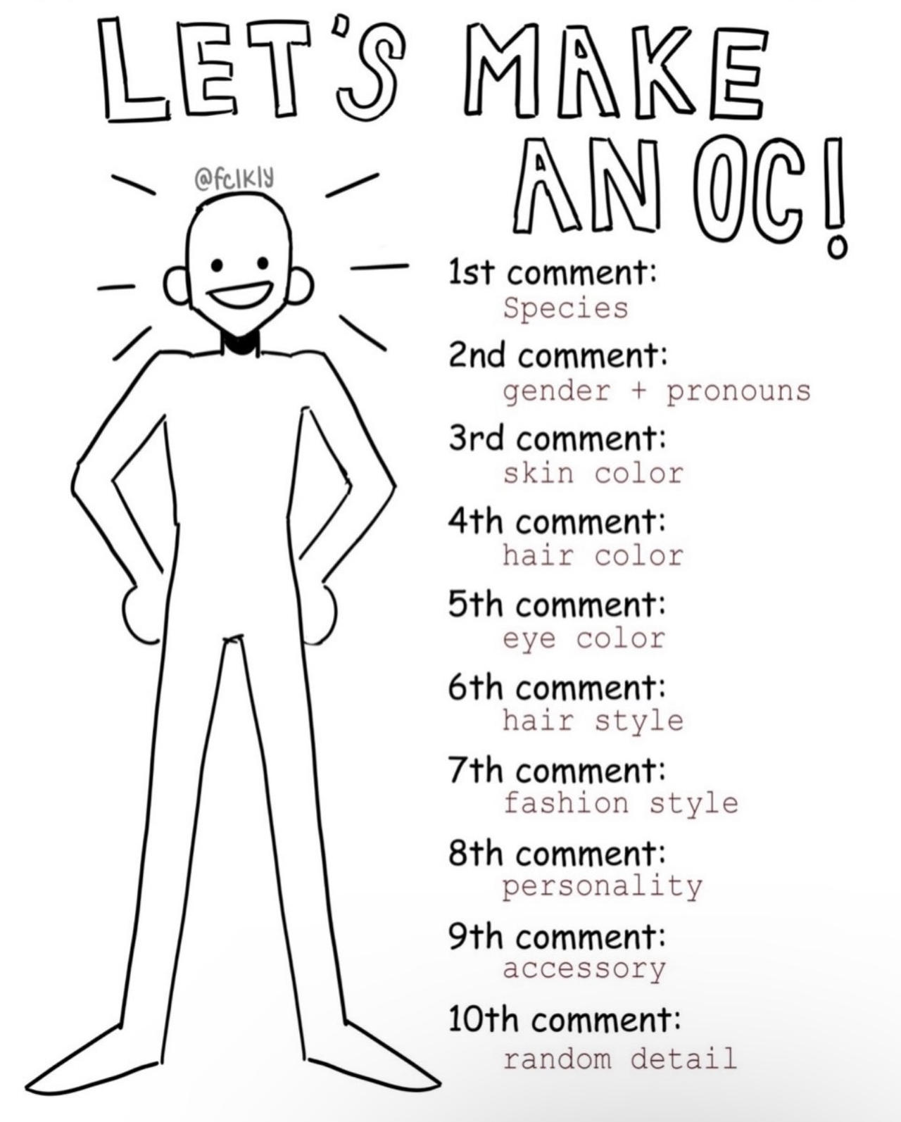 Lets Make an oc challenge by EldritchPenguin4 on DeviantArt Lets Make an oc challenge by EldritchPenguin4 on DeviantArt