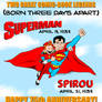 Happy 75th Anniversary, Superman and Spirou