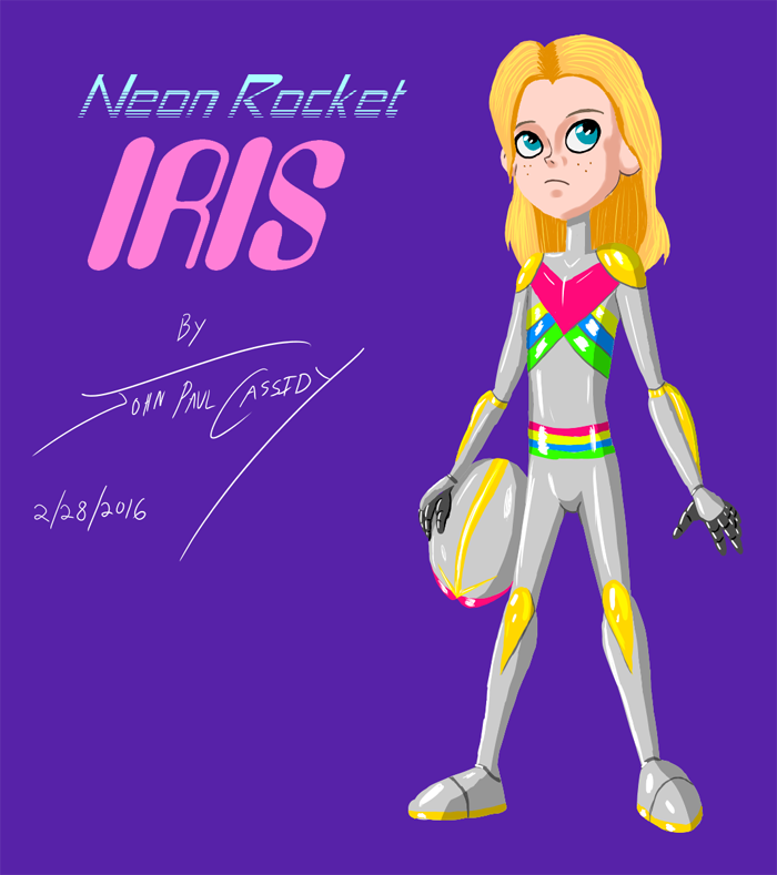 Neon Rocket Iris - Concept