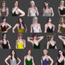 The Witcher 3 - Female Character Models for G8F